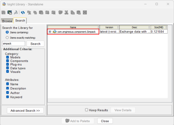 资讯｜simulia isight 2025fd01 支持simpack啦！！
