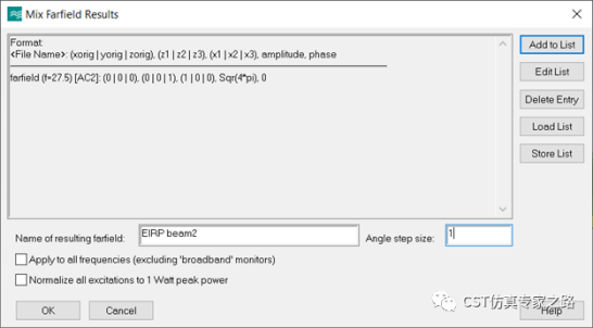 5g毫米波阵列天线仿真——cdf计算（手动ac远场）【cst仿真案例】