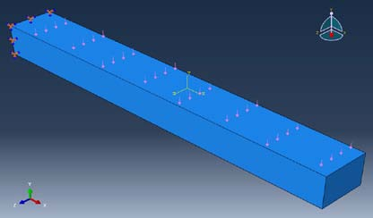 图 1 测试模型（case a）
