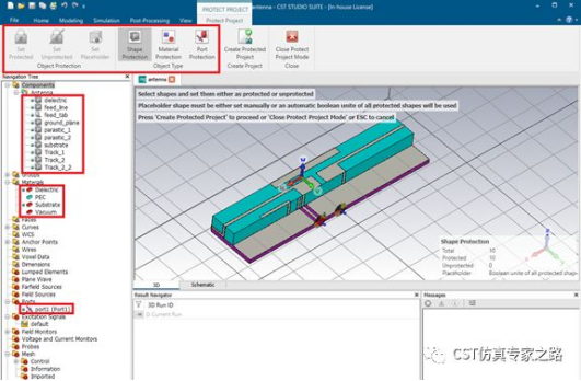 cst软件如何使用加密模型（2019新功能）
