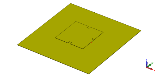 圆极化平板天线仿真02【cst软件仿真实例】