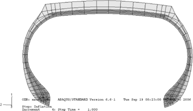 abaqus考虑花纹的轮胎接地压力分析