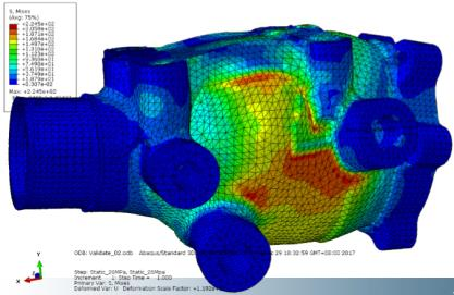 用 abaqus、tosca、isight 软件的联合优化阀门结构