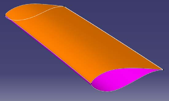 catia 中叶片曲面 1