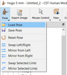 cst软件如何使用poser人体摆姿势