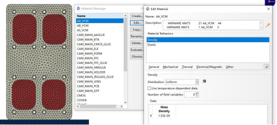 基于abaqus的摄像头模组跌落冲击分析