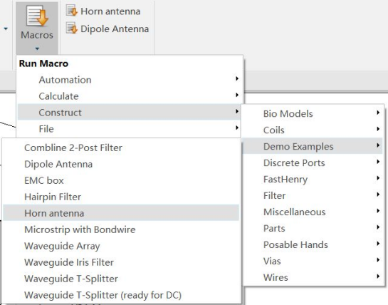 cst软件如何得到方向性系数随频率扫描的曲线