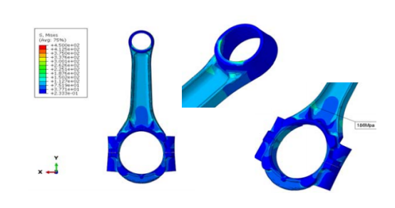 abaqus汽油机连杆强度计算分析