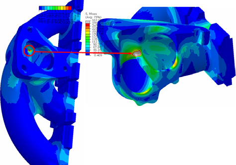 abaqus在排气歧管开发设计中的应用