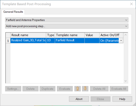 cst软件如何仿真total scan方向图的