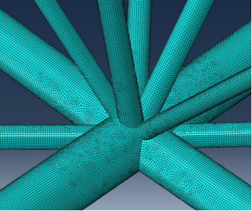 基于catia和abaqus的钢结构节点设计与分析