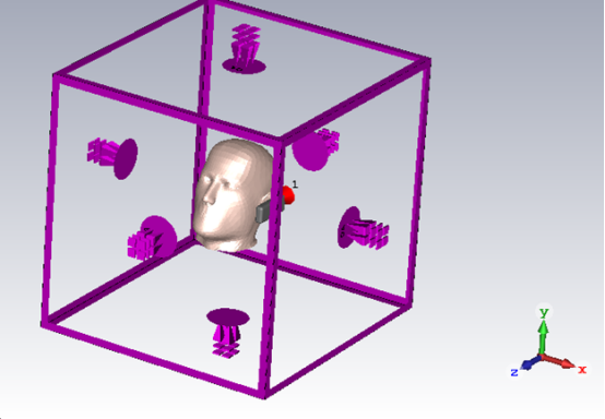均匀头模型和天线sar比吸收率仿真案例【cst仿真案例】