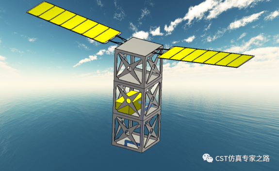 小型卫星hirp仿真 --- 平面波场路结合，emc-辐射敏感，线缆
