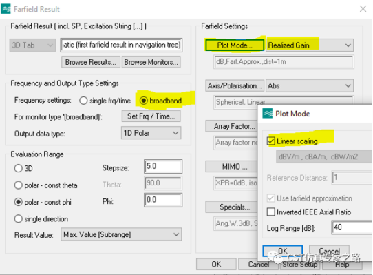 cst软件如何计算天线系数antenna factor