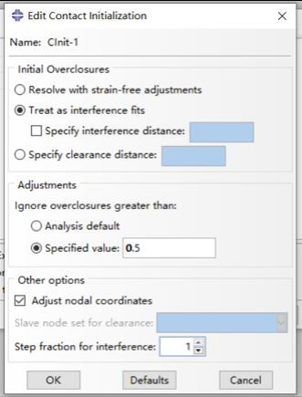 abaqus干涉处理技巧在产品装配力仿真中的应用、
