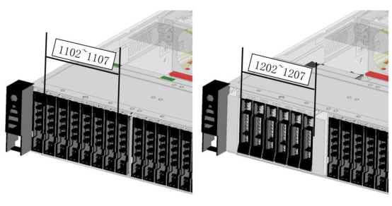 对比某款服务器两种不同硬盘托盘结构的振动传递函数分析与优化