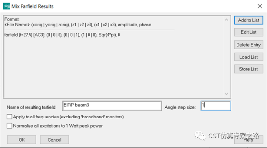 5g毫米波阵列天线仿真——cdf计算（手动ac远场）【cst仿真案例】