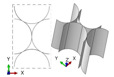基于 abaqus 的复材圆管芯材剪切性能分析