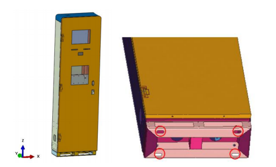 基于abaqus的某充电桩终端地震仿真研究