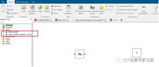 cst 2022 混合求解任务的场路联合仿真（上）