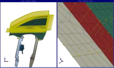 基于 abaqus 的无框玻璃升降器预压量分析研究