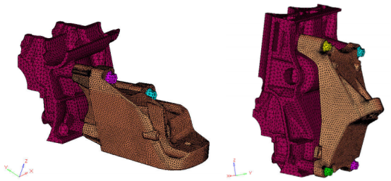 abaqus对某型号发动机悬置强度分析