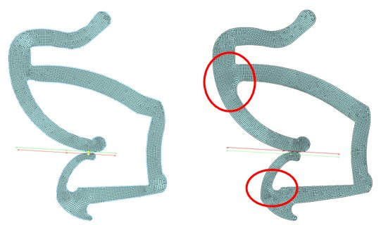 abaqus在车门玻璃密封条非线性有限元分析中的应用