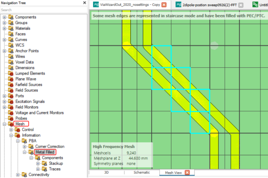 cst如何解决网格被pec填充的问题