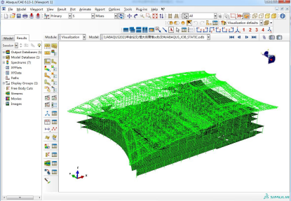 基于abaqus的复杂超限结构抗震性能研究与开发