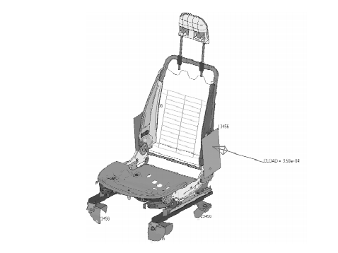 abaqus/standard 在座椅侧面碰撞分析中的应用