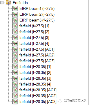 5g毫米波阵列天线仿真——cdf计算（手动ac远场）【cst仿真案例】