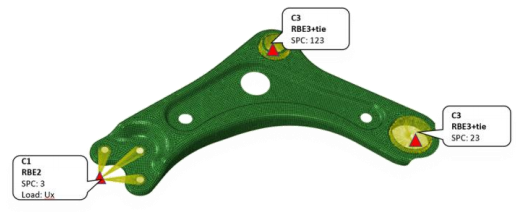 基于 abaqus 的控制臂屈曲工况下轻量化研究