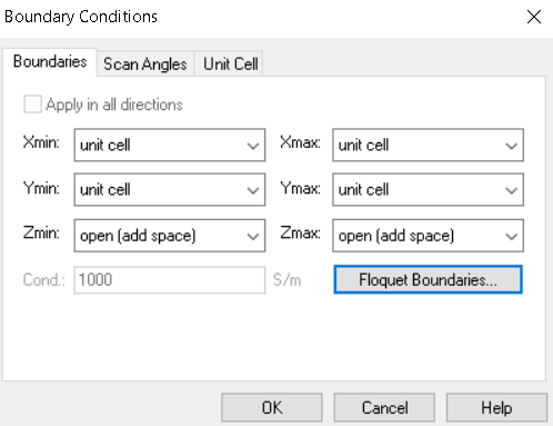 cst如何设置floquet端口