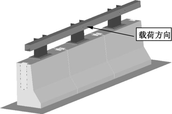 abaqus在组合式混凝土护栏设计中的应用
