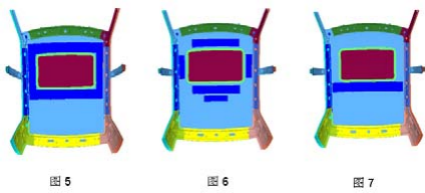 基于abaqus某车带天窗顶盖刚度分析