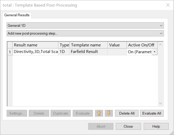 cst软件如何仿真total scan方向图？(2)